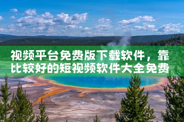 视频平台免费版下载软件